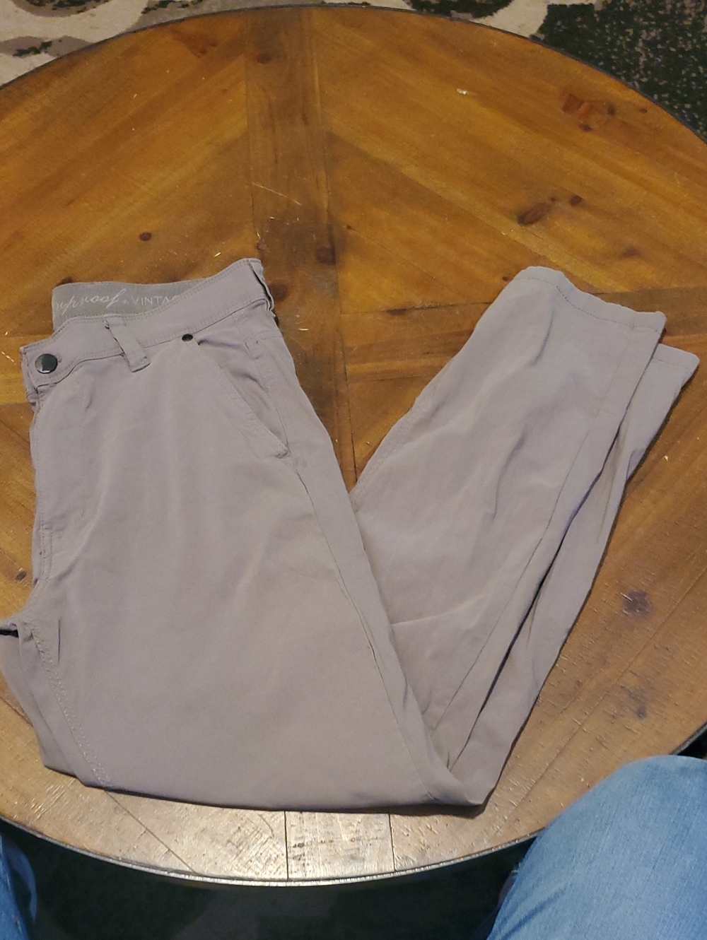 Weatherproof Men's Chinos in Light Taupe